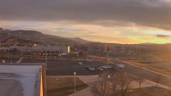 Weather camera view of Canyon View High School.