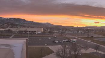 Weather camera view of Canyon View High School.