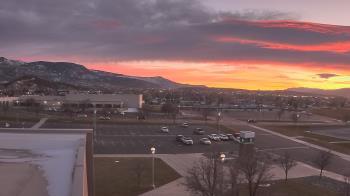 Weather camera view of Canyon View High School.
