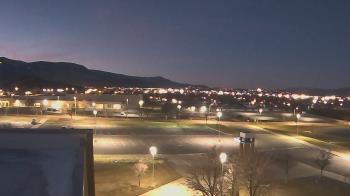 Weather camera view of Canyon View High School.