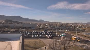 Weather camera view of Canyon View High School.