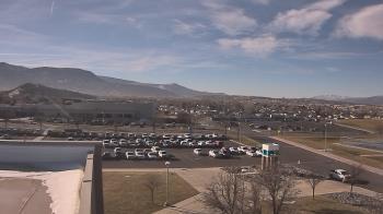 Weather camera view of Canyon View High School.