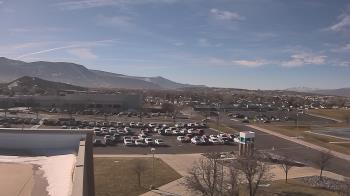 Weather camera view of Canyon View High School.
