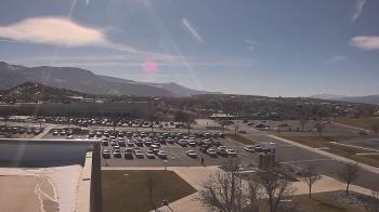 Weather camera view of Canyon View High School.