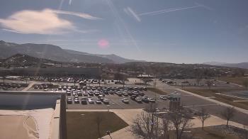 Weather camera view of Canyon View High School.