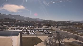 Weather camera view of Canyon View High School.
