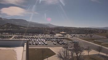 Weather camera view of Canyon View High School.