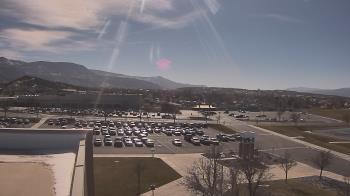 Weather camera view of Canyon View High School.