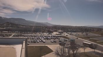 Weather camera view of Canyon View High School.