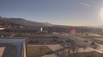 Weather camera view of Canyon View High School.