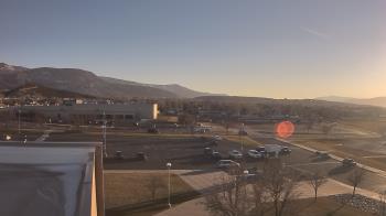 Weather camera view of Canyon View High School.