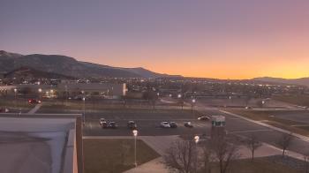 Weather camera view of Canyon View High School.