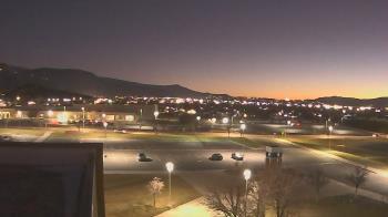 Weather camera view of Canyon View High School.