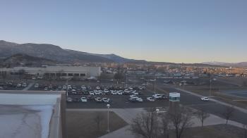 Weather camera view of Canyon View High School.