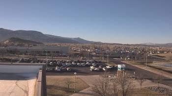 Weather camera view of Canyon View High School.