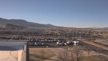 Weather camera view of Canyon View High School.