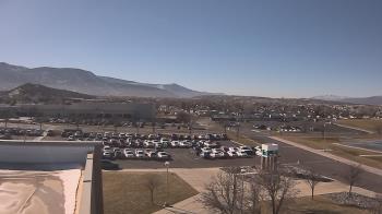 Weather camera view of Canyon View High School.