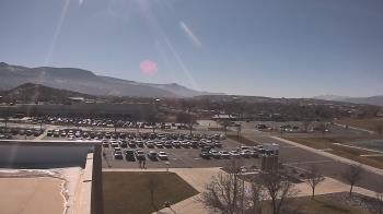 Weather camera view of Canyon View High School.
