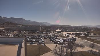 Weather camera view of Canyon View High School.