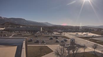 Weather camera view of Canyon View High School.