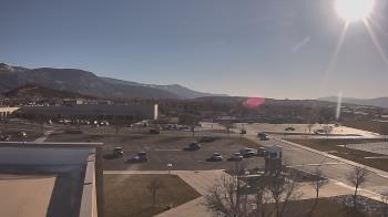 Weather camera view of Canyon View High School.