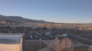 Weather camera view of Canyon View High School.