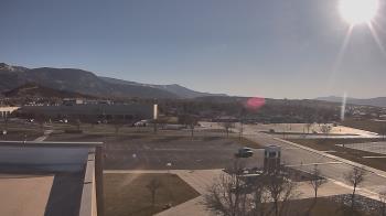 Weather camera view of Canyon View High School.