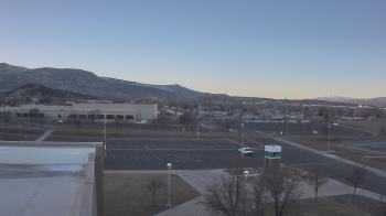 Weather camera view of Canyon View High School.