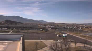 Weather camera view of Canyon View High School.