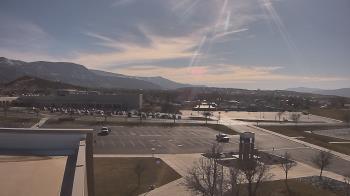 Weather camera view of Canyon View High School.