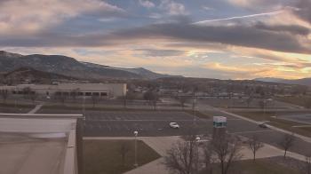 Weather camera view of Canyon View High School.