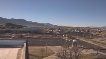 Weather camera view of Canyon View High School.