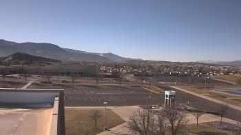 Weather camera view of Canyon View High School.