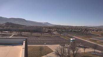 Weather camera view of Canyon View High School.