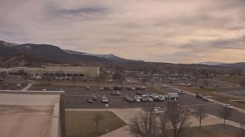 Weather camera view of Canyon View High School.