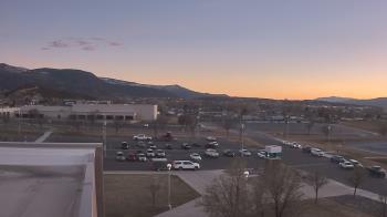 Weather camera view of Canyon View High School.