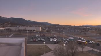 Weather camera view of Canyon View High School.
