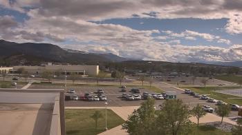 Weather camera view of Canyon View High School.