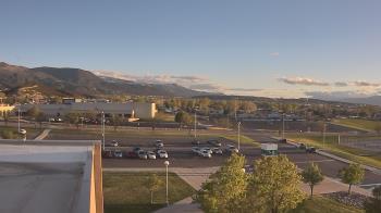 Weather camera view of Canyon View High School.