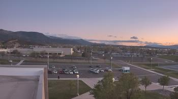 Weather camera view of Canyon View High School.