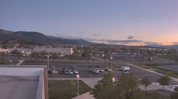 Weather camera view of Canyon View High School.