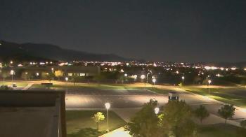 Weather camera view of Canyon View High School.