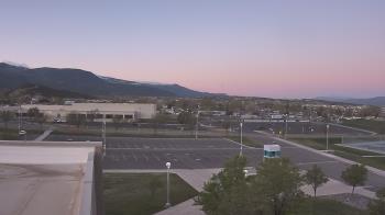 Weather camera view of Canyon View High School.