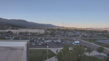 Weather camera view of Canyon View High School.