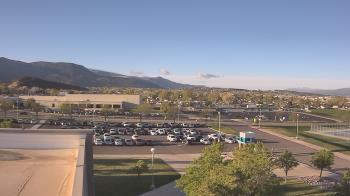 Weather camera view of Canyon View High School.
