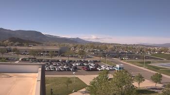 Weather camera view of Canyon View High School.
