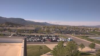 Weather camera view of Canyon View High School.