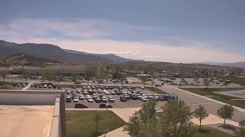 Weather camera view of Canyon View High School.