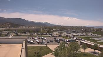 Weather camera view of Canyon View High School.