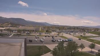 Weather camera view of Canyon View High School.